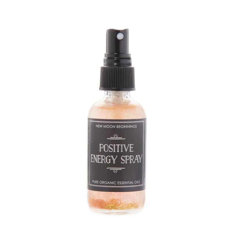 Positive Energy Spray with Orange Mica Glitter