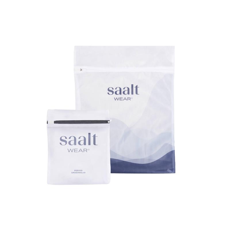 Saalt Mesh Laundry Bag for Delicates - Protects from Hook Tears and Zipper Snags