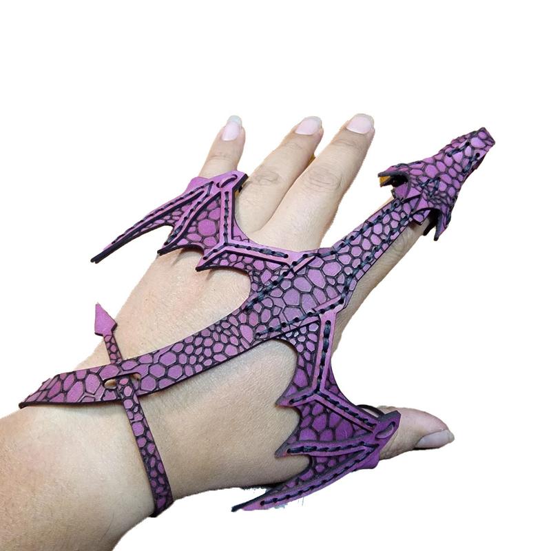 Leather Hand Dragon Bracelet Plastic Hand Decorations Halloween Funny