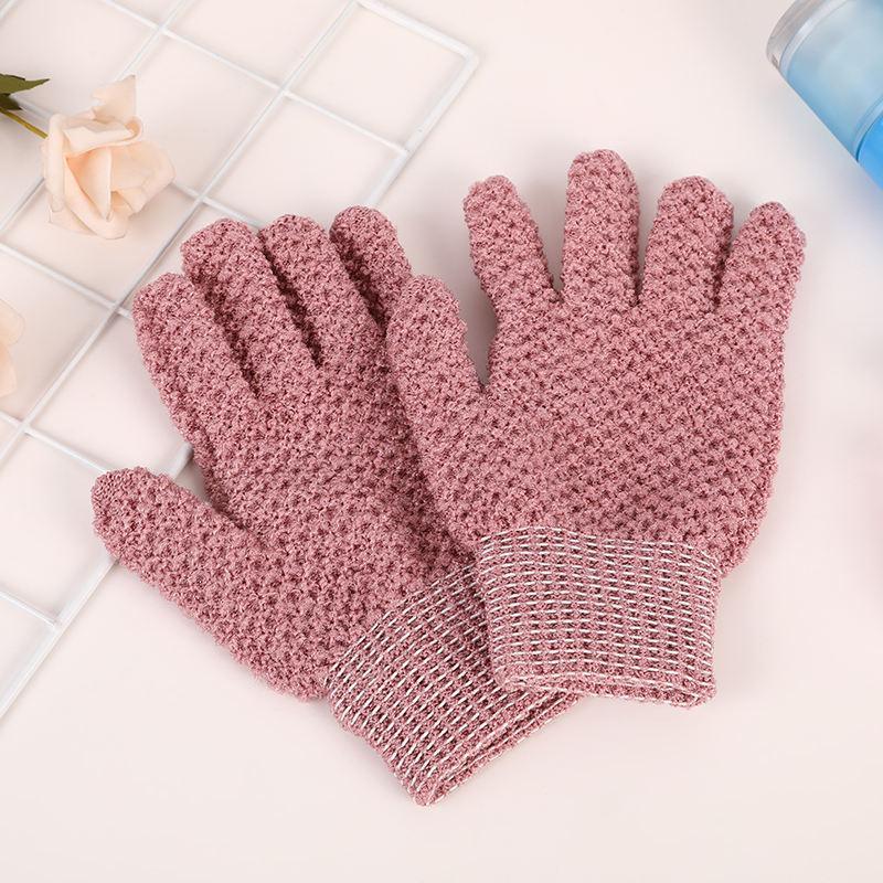 4 in 1 Manual Massage Tool, 4 Counts set Exfoliating Glove & Back Scrubber & Back Scraping Tool, Back Scrubber Gloves, Body Care Tools for Home Use