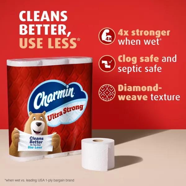 Super strong toilet paper, thickened, not easy to break, use more assured