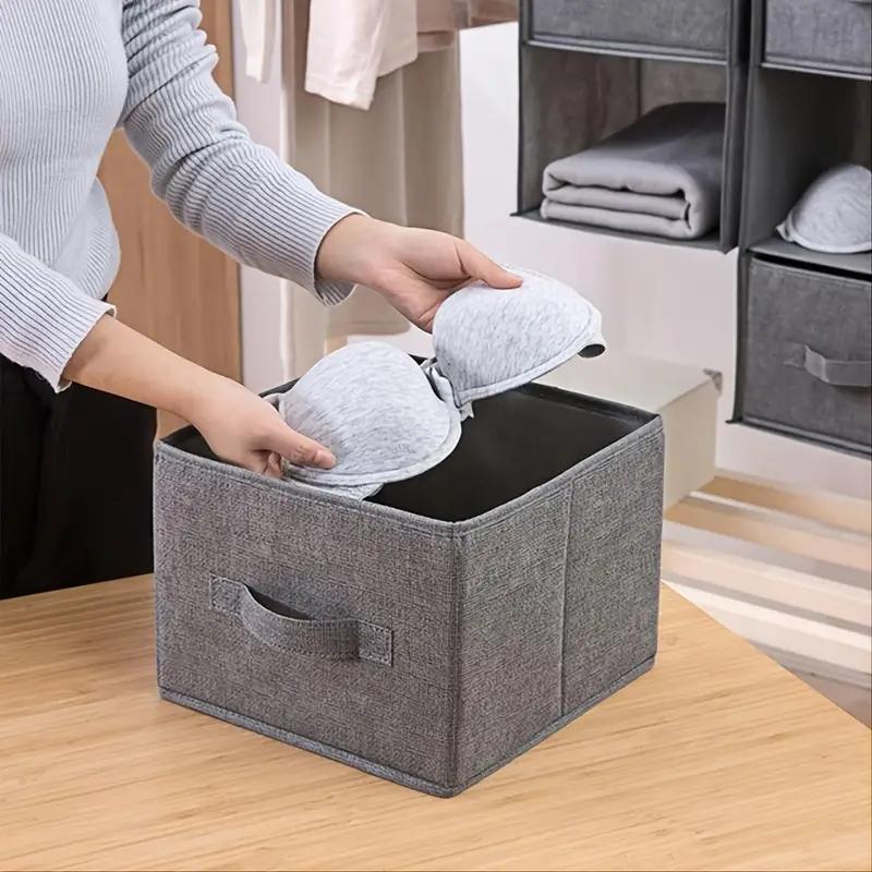 Foldable Clothes Storage Bag, 1 Count Durable Storage Basket of Clothes, Blankets, Quilts, Space Saving Closets Organizer's Closet, Bedroom, Home