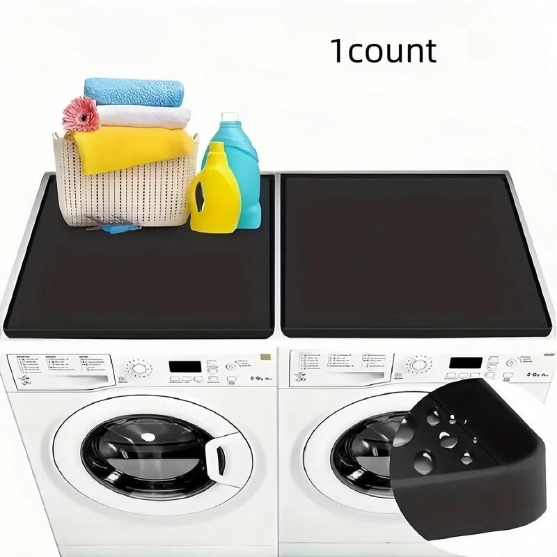 Silicone Washing Machine Top Protective Pad, 1 Count Non-slip Quick Drying Washing Machine Cover, Durable Home Appliance Protector for Laundry Room