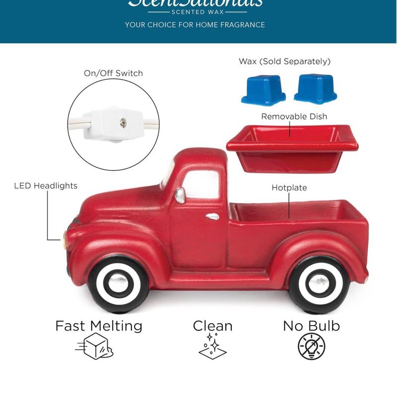 Red Truck Wax Melt Warmer