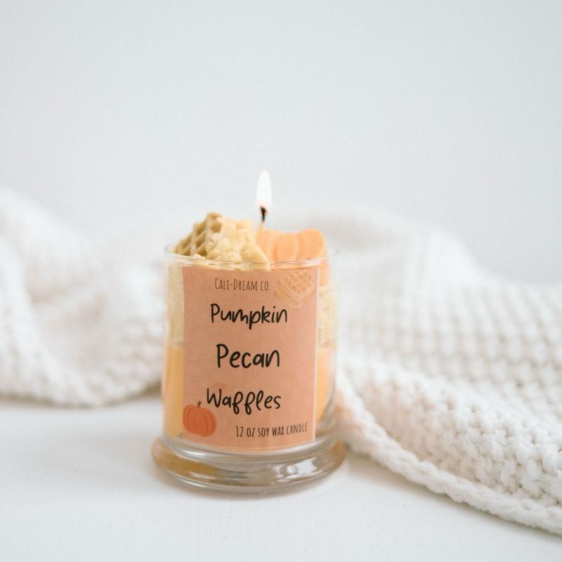 Pumpkin Pecan Waffles Whipped Candle