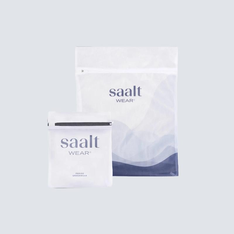 Saalt Mesh Laundry Bag for Delicates - Protects from Hook Tears and Zipper Snags