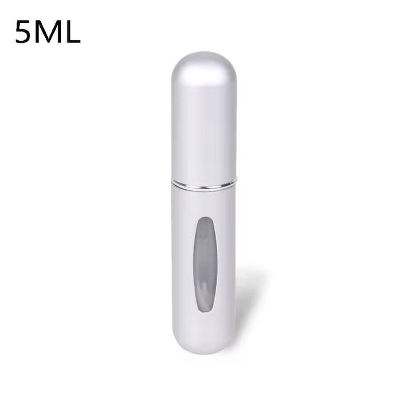 8 5Ml Perfume Atomizer Portable Liquid Container for Cosmetics Traveling Mini Aluminum Spray Alcochol Empty Refillable Bottle Does not apply