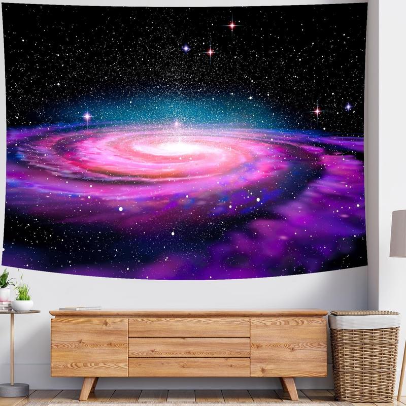 Tapestry Planet Universe Starry Sky Tapestry Wall Hanging Outer Space Tapestry Headboard Bedspread Tapestry for Bedroom Living Room Decor (51.2