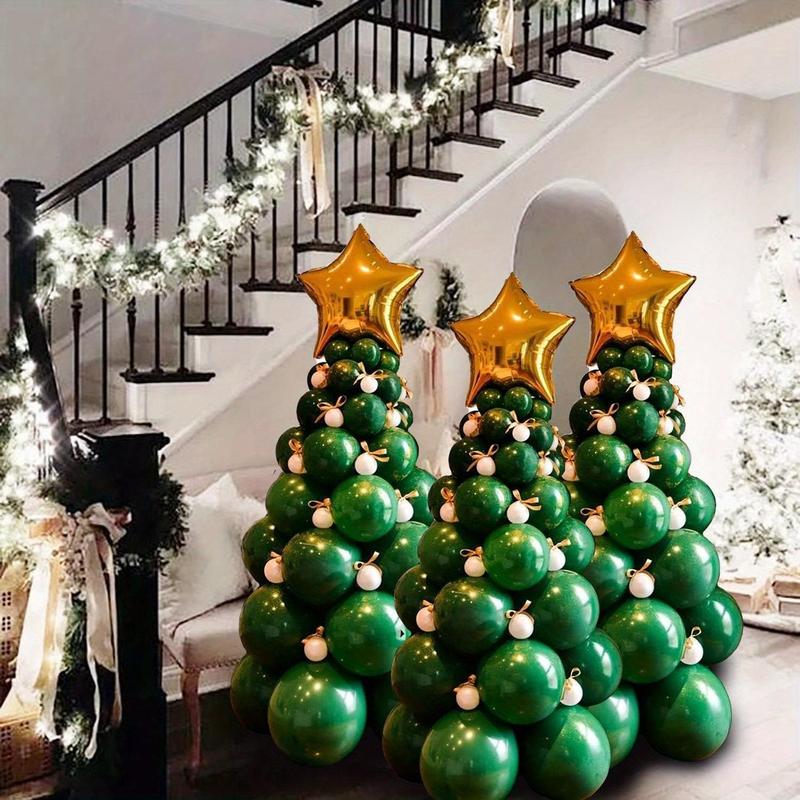 Christmas Decoration Balloon Set, 99pcs set Christmas Balloon Garland Arch Kit, Party Decoration Supplies for Home Living Room Bedroom