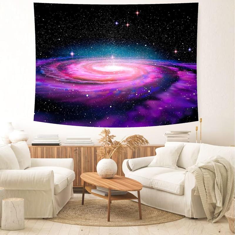 Tapestry Planet Universe Starry Sky Tapestry Wall Hanging Outer Space Tapestry Headboard Bedspread Tapestry for Bedroom Living Room Decor (51.2