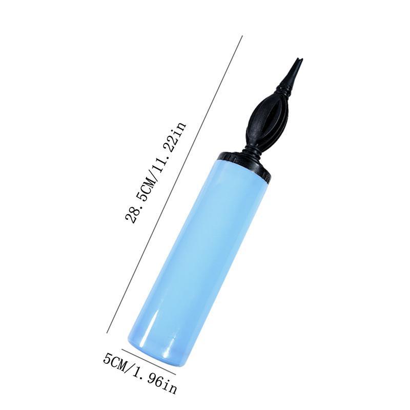 Random Color Plastic Balloon Inflator, 1 Count Modern Manual Balloon Pump For Party