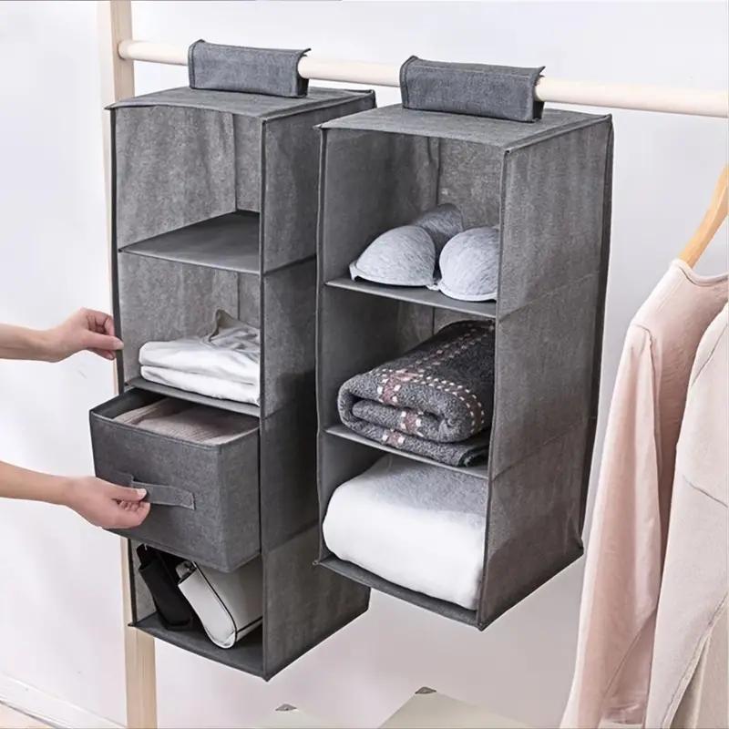 Foldable Clothes Storage Bag, 1 Count Durable Storage Basket of Clothes, Blankets, Quilts, Space Saving Closets Organizer's Closet, Bedroom, Home