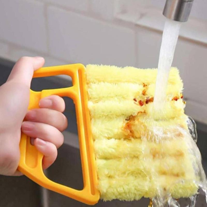 Window Blind Cleaning Brush Set, Handheld Window Cleaning Brush Set, Crevice Cleaning Brush, Window Track Corner Duster Brush, Household Cleaning Tools