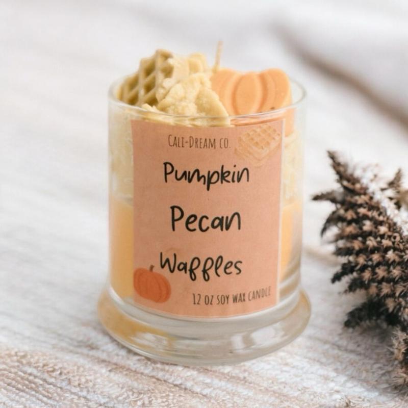 Pumpkin Pecan Waffles Whipped Candle