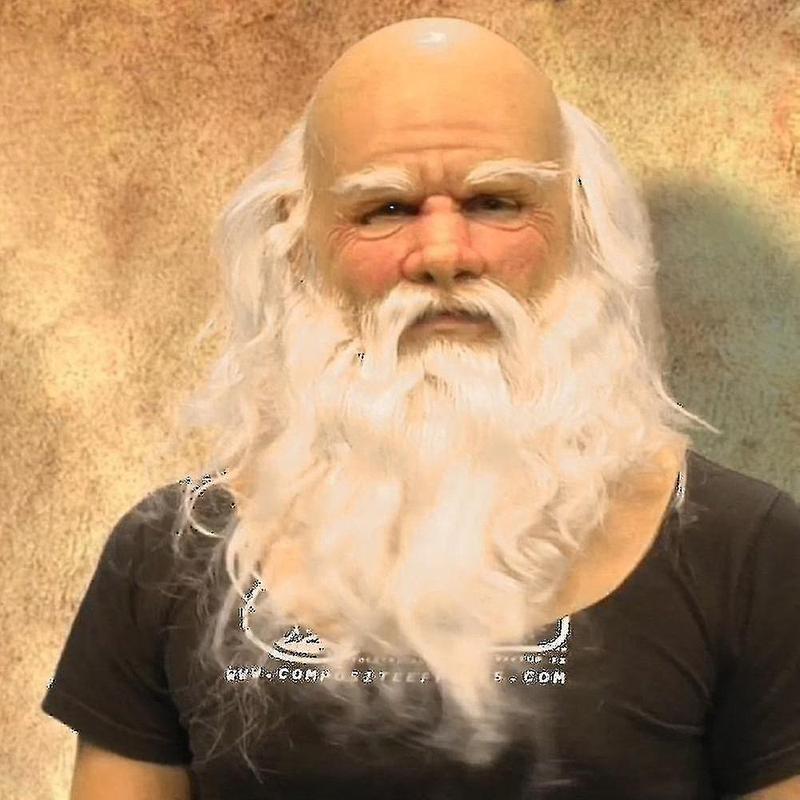 Old Man Mask Soft Santa Adult