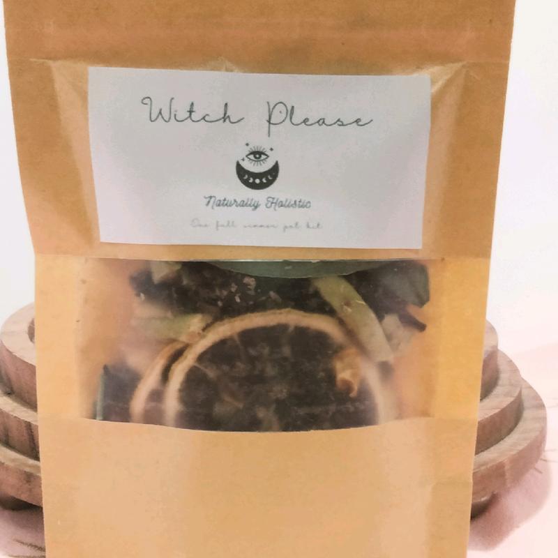 Witch Please - simmer kit, protection intentions, clean air, simmer pot Freshener Fragrance Scented Aroma