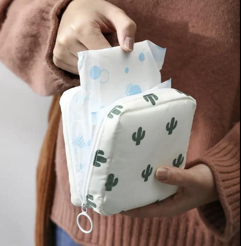 Sanitary Towel Storage Bag Waterproof Organizer (Free Gift)