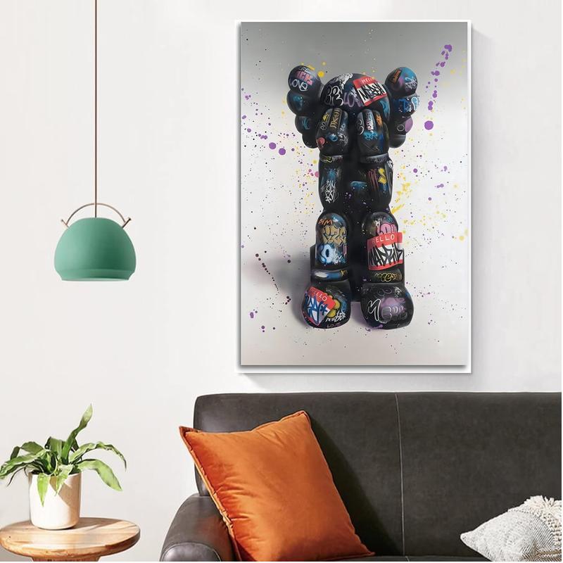 Kawss Poster Trends Graffiti Aesthetic  90s Canvas Room Ornaments Decor prints wall art  Decoration