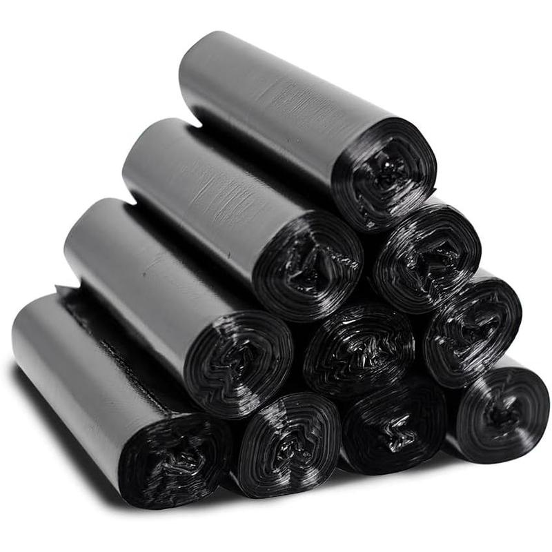 3.5 Gallon Trash Bags, 150 Count Small Trash Can Liners for Bathroom or Livingroom, Black 3 Gallon Thickly Garbage Bags