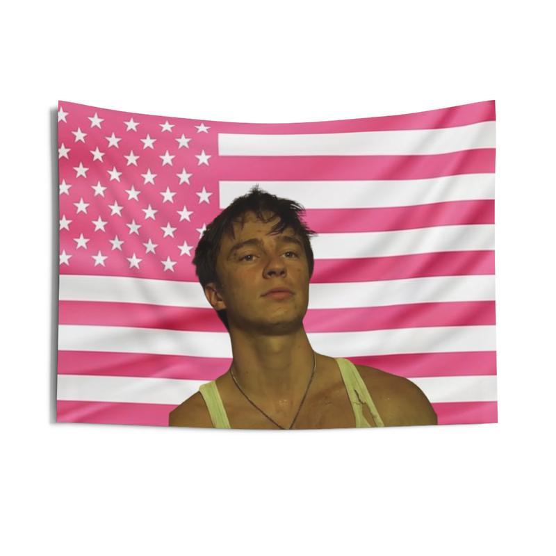 Rafe Cameron OBX outer banks pouge Drew Starkey Flag Merch summer hot boy tapestry