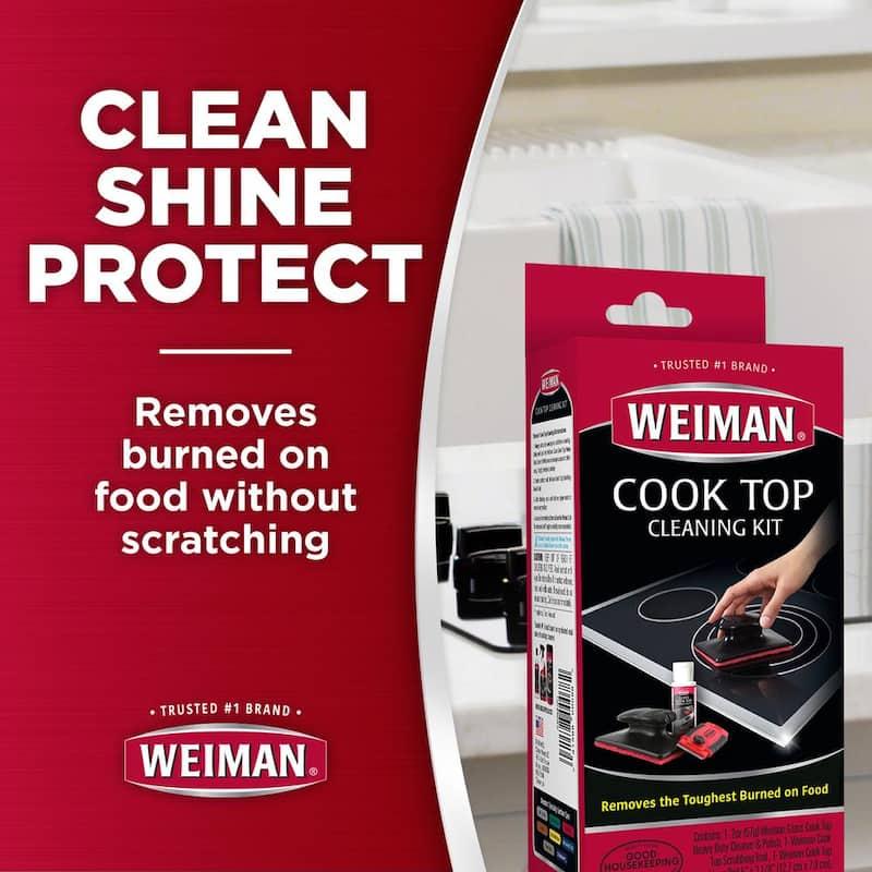 WL01 Weiman Weiman 2 oz. Glass Cook Top Cleaning Kit Household