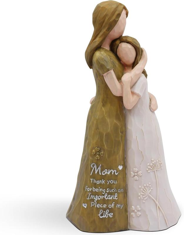 Gifts for Mom - Mom Gifts, Mom Birthday Gifts for Mom, Gifts for Mom from Daughter, Presents for Mom, Gift for Mom, New Mom Gifts, Mother Gifts, Sculpted Hand-Painted Figure Décor - Unique Gift for Moms-Gift for Birthday, Christmas, Valentines-Home Decor