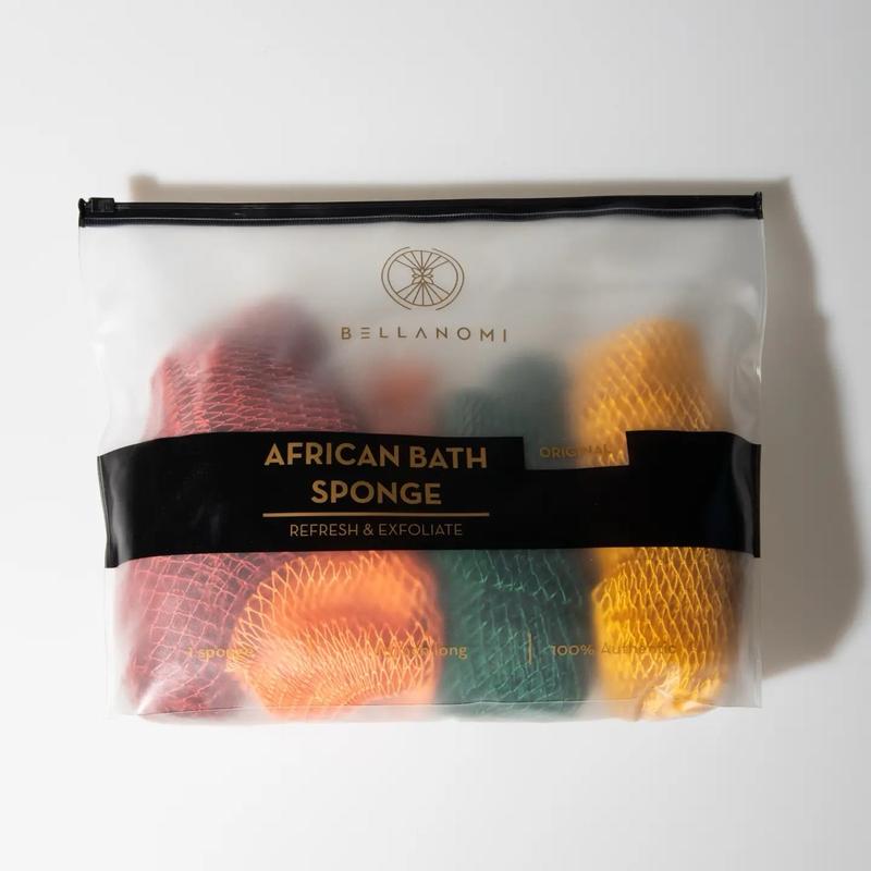 PICK YOUR BUNDLE 4 PCS African Exfoliating Net Sponge Bundle, Ethically Sourced from Nigeria