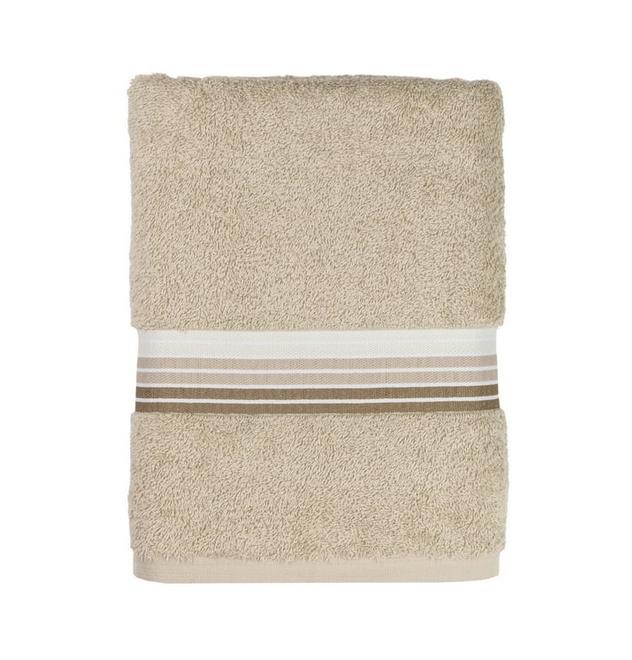 nstays Ombre Stripe Bath Towel, Vallejo Tan