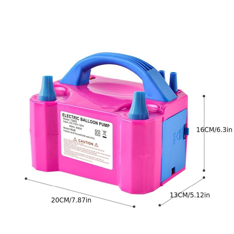 Electric Balloon Pump, Portable Balloon Air Pump, Balloon Inflator for Home, Party, Wedding, Birthday, Professional Power Tools