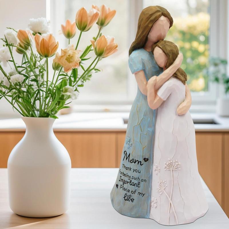 Gifts for Mom - Mom Gifts, Mom Birthday Gifts for Mom, Gifts for Mom from Daughter, Presents for Mom, Gift for Mom, New Mom Gifts, Mother Gifts, Sculpted Hand-Painted Figure Décor - Unique Gift for Moms-Gift for Birthday, Christmas, Valentines-Home Decor