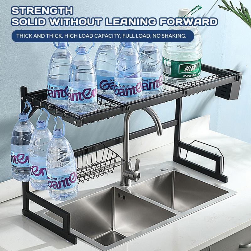 Over The Sink Dish Drying Rack - 26.8