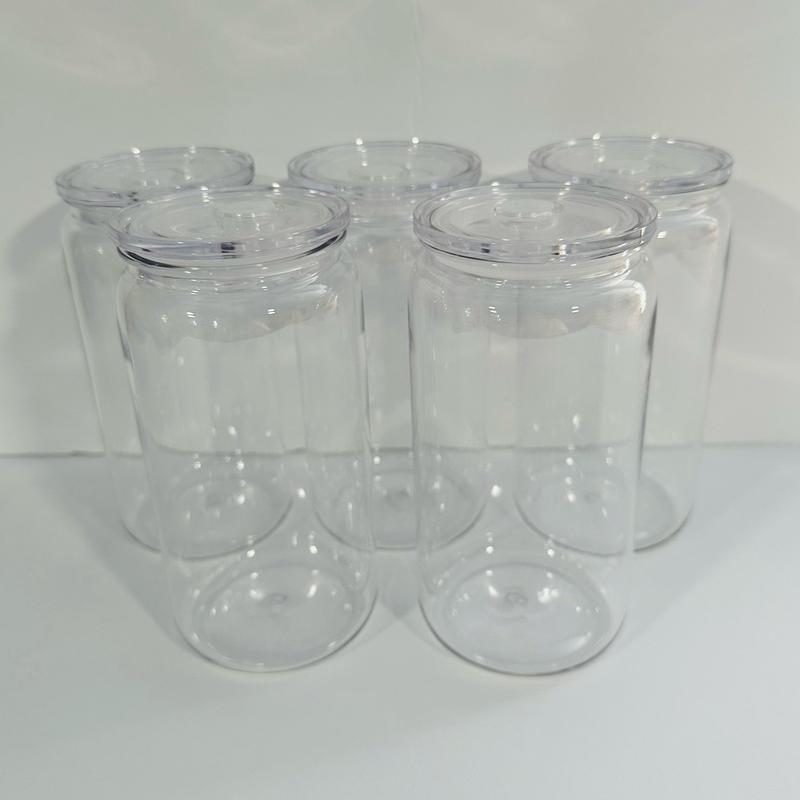 Clear 16oz plastic Cups 5pk