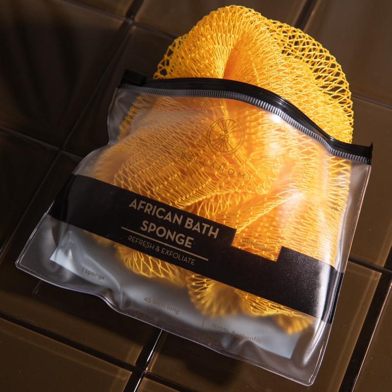 African Exfoliating Net Sponge, Ethically Sourced from Nigeria