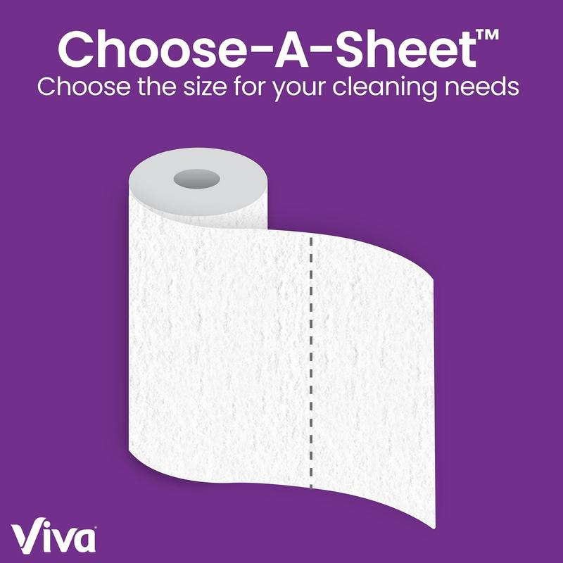 Viva Signature Cloth Paper Towels, 12 Double Rolls