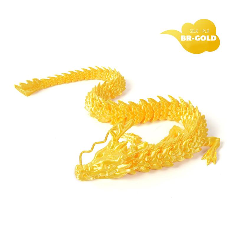 Creative Dragon Design 3D Printing Ornament, 1 Count Chinese Style Desktop Decoration, Office Supplies, Gift for Friends & Family