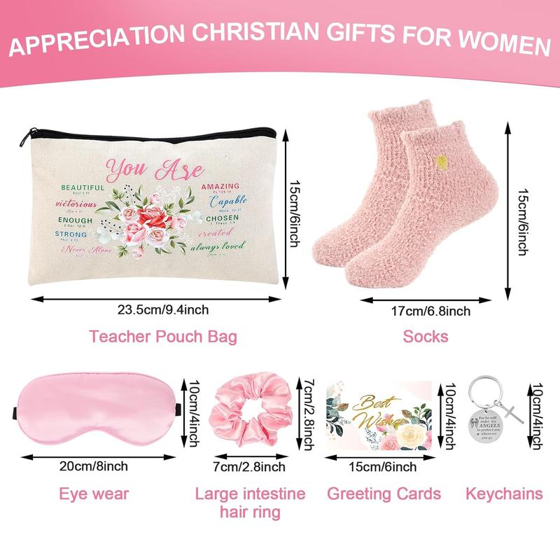 12 count Christian Gifts for Women, Inspirational Gift Set for Women,  Religious Catholic Gifts Box for Women Friends Female Sister Mom (you are)