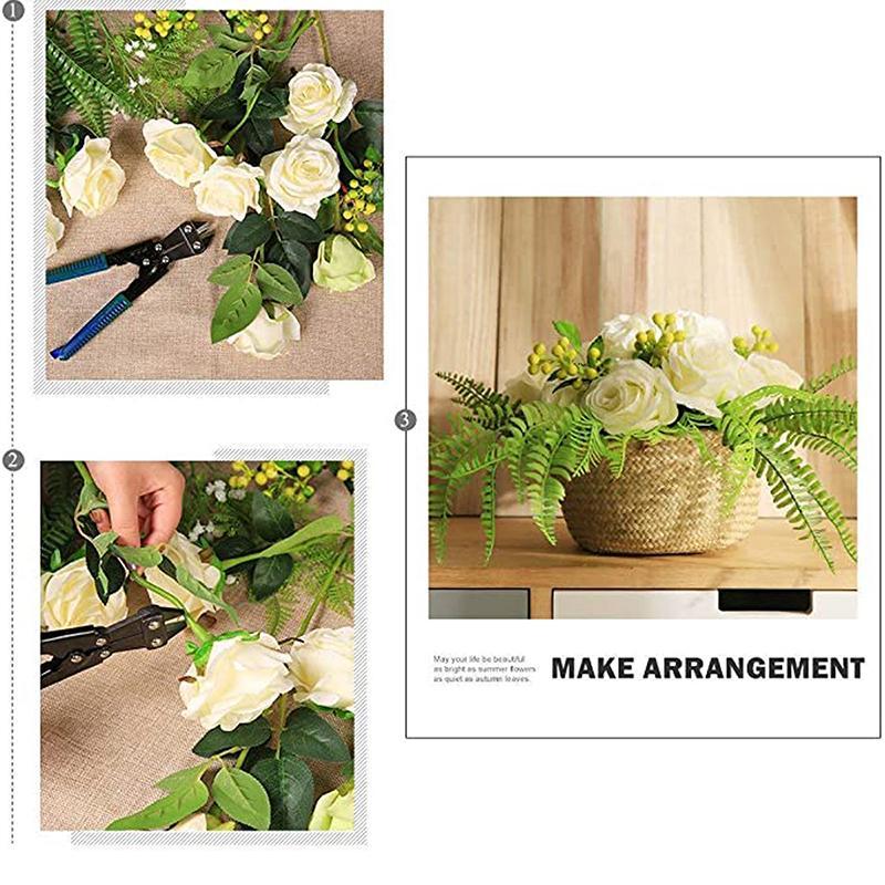 Artificial Long Stem Rose for Spring Home Decor, 12pcs set Faux Rose Bouquet, Mean Girls Decorations, Decorative Flower for Home Office Desktop Wedding Party