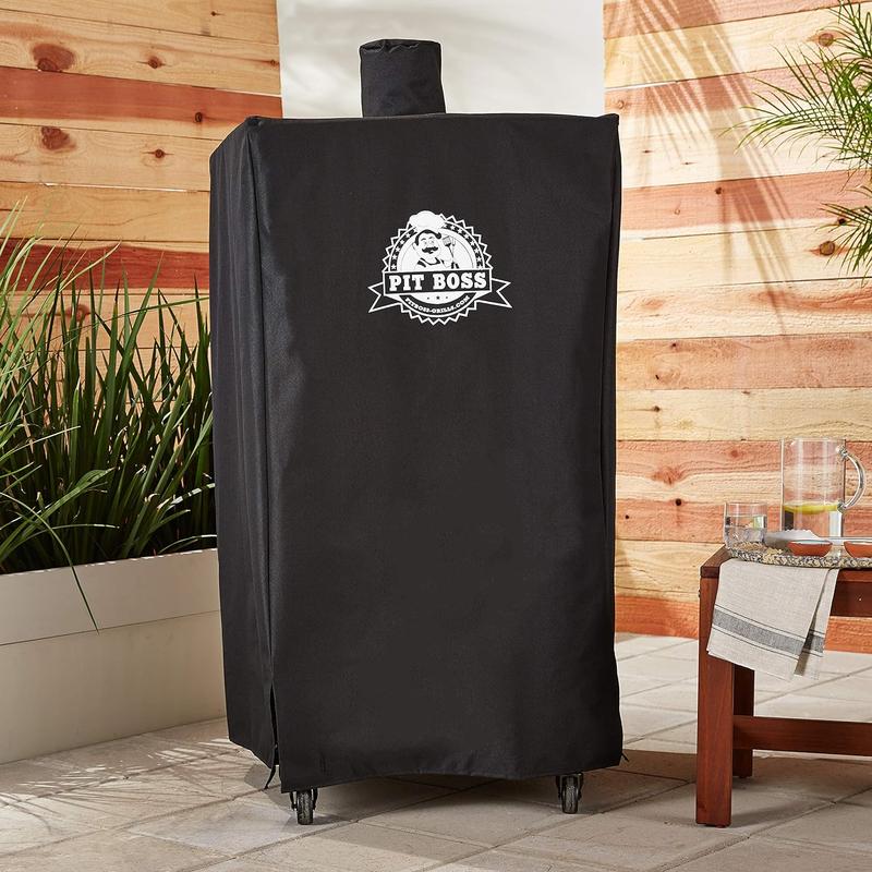 Pit Boss 5-Series Wood Pellet Vertical Smoker Cover, Black