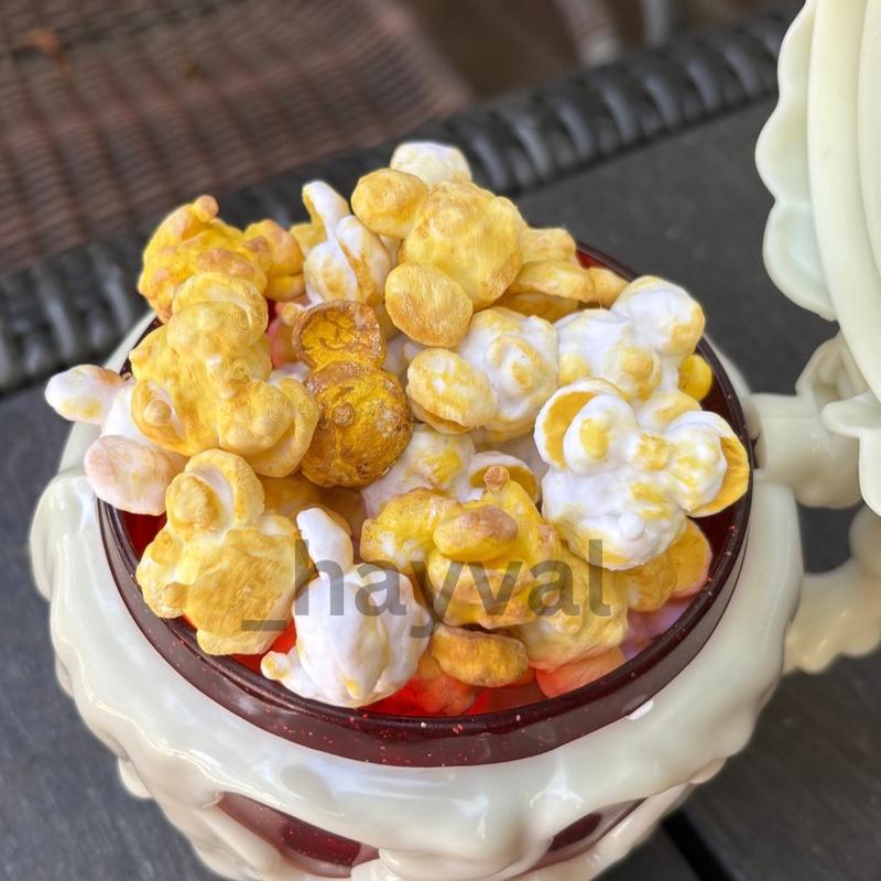 Mouse heads Popcorn Scented Magnets for hidding at Disneyland (6 total 3 Mickey 3 Minnie)-=%2= decorative=%2=-=%2= magnet=%2=