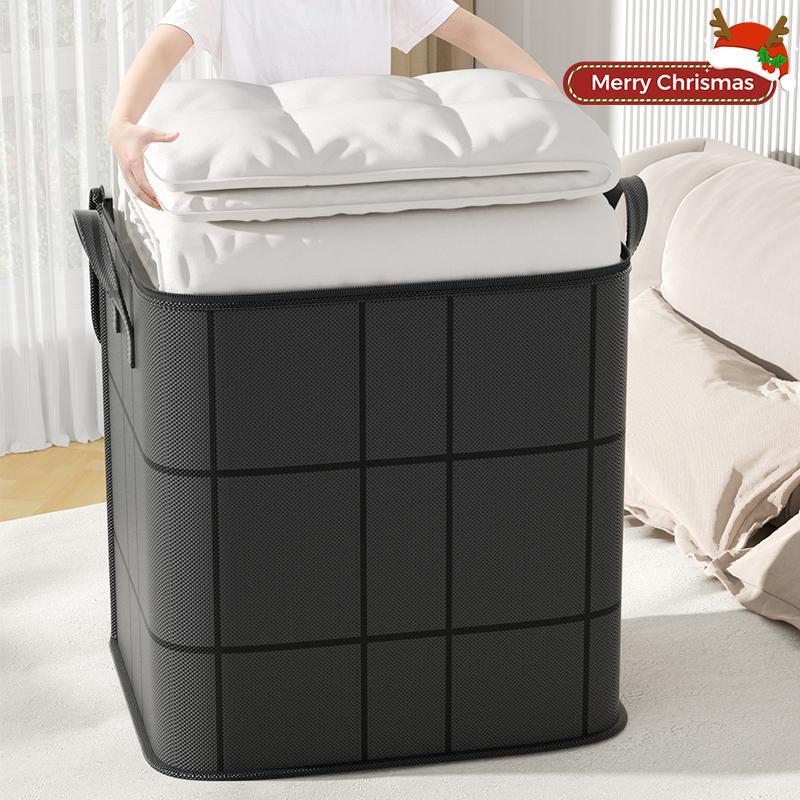 Large Capacity Clothes Storage Bag, 1 Count Foldable Clothes Storage Organizer, Multipurpose Storage Bag for Home Bedroom Dormitory