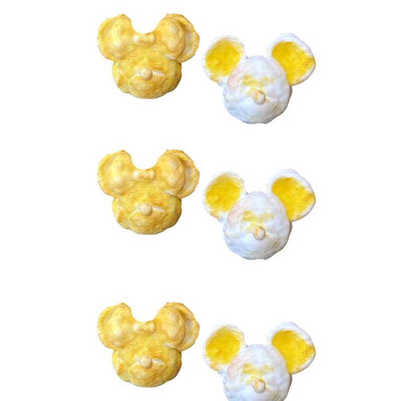 Mouse heads Popcorn Scented Magnets for hidding at Disneyland (6 total 3 Mickey 3 Minnie)-=%2= decorative=%2=-=%2= magnet=%2=