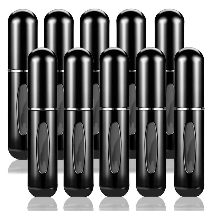 Mini Perfumes Spray Bottles, Trending Products, 10pcs Portable Travel Spray Bottles, Empty Cosmetic Bottles For Perfume, Skin Care Products, Christmas, Christmas Gift