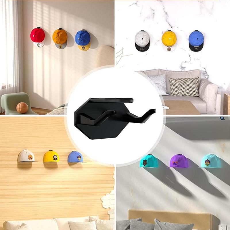 Adhesive Hat Hooks for Wall, 16 22pcs Hat Rack for Baseball Caps, Hat Organizer Display for Home Decor, Hat Hangers Holder for Wall, Door, Closet