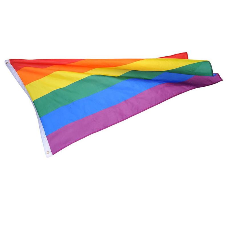 Rainbow Flag, Outdoor Party Flag, Festive & Party Supplies, Backdrops & Banners for Celebrations