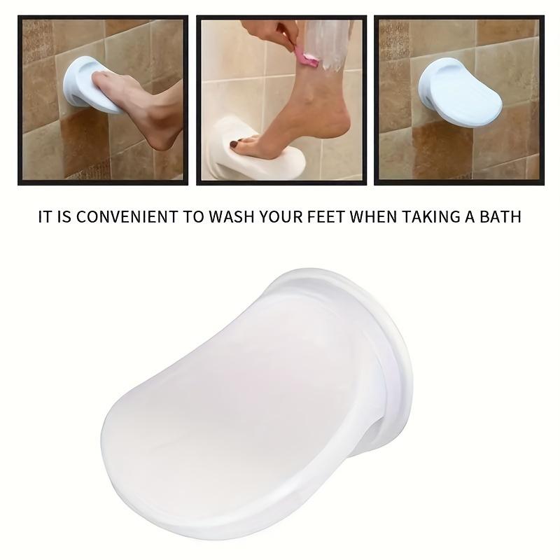 1pc Removable Bathroom Suction Foot Pedal Pad, No-Punch Foot Pedal Pad, Bathroom Accessories