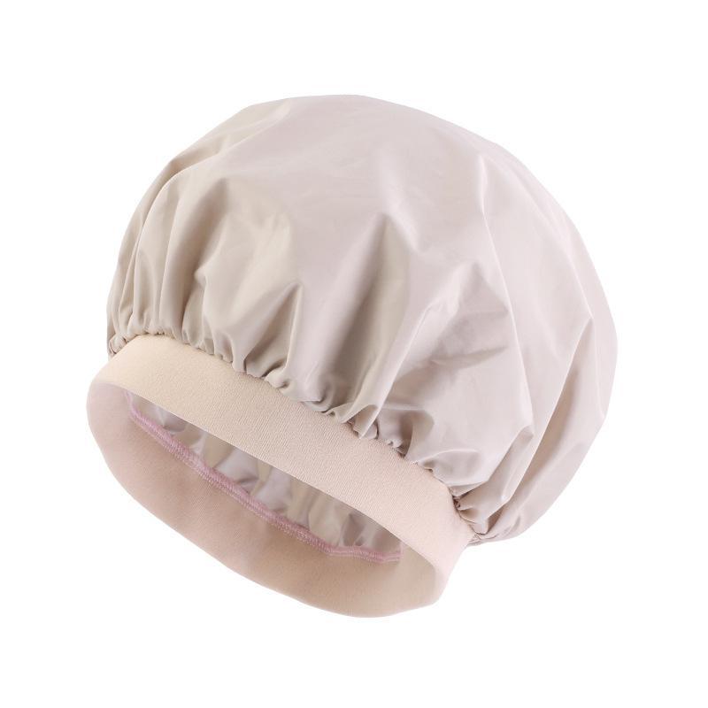 Reusable Shower Cap, Elastic Waterproof Bath Cap, Household Bathing Hat For Women