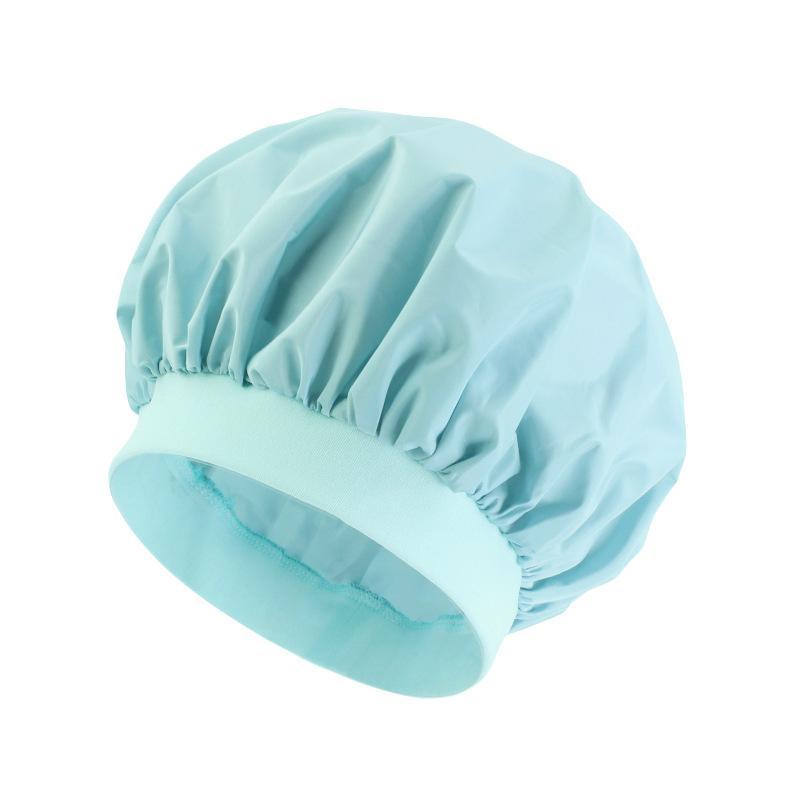 Reusable Shower Cap, Elastic Waterproof Bath Cap, Household Bathing Hat For Women