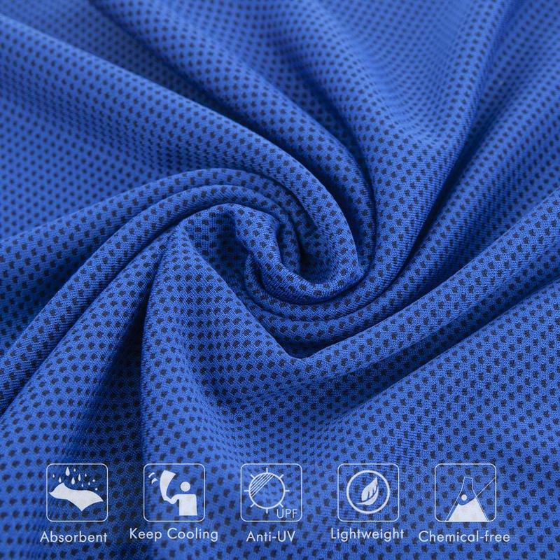 4 outdoor cool sports towels, soft, breathable and cold towels, suitable for sports, gym, exercise, camping, fitness, running, exercise