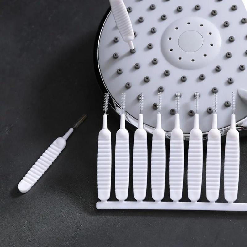 10 Pcs Cleaning Brush Shower Head Cleaner Anti-clogging Gap Hole For Unclogging Your Shower Head  Cell Phone Data Port faucet