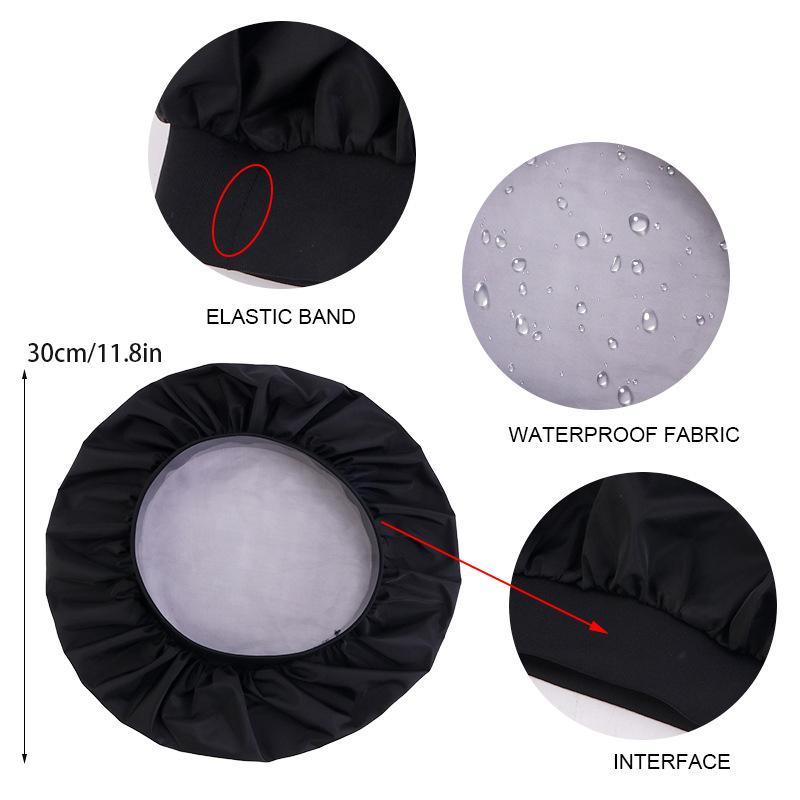 Reusable Shower Cap, Elastic Waterproof Bath Cap, Household Bathing Hat For Women